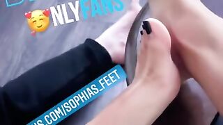 Cheating Footjob