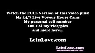 Lelu Love Selfie Vlogs While Sucking & Fucking Slow Motion Cumshot Ass & Feet & Female Pov & More