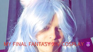 Amateur Sister Ffxiv Miqo'te Cosplay Fuck