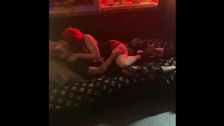 Tattooed Couple In Tattoo Shop