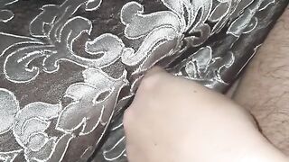 Step Son Recives The Best Handjob Ever On Parents Bed From Step Sister