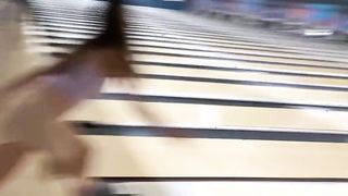 Teen Step Sister Lily Adams Fucks Pov In Public Bowling Alley