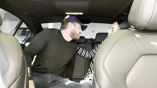 Horny Latina On Period Was Horny And Fucked Her Uber Driver And It Ended In A Creampie