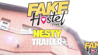 Fake Hostel Naughty Nerd Fucks Like Crazy Squirting Over Landlord