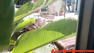 Kristi Love - Gets Spied On Nude Sunbathing