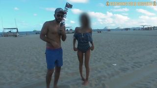 Barely Legal Super Skinny Brazilian Teen Gets Hard Sex After Being Picked Up From The Beach