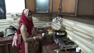 Hindi Desi Bhabi Was Fucked By Devar In Kitchen, Bathroom And Sofa With Full Hindi Audio