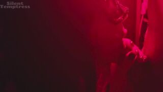 Burning Passion: Sucking Cock In Red Light