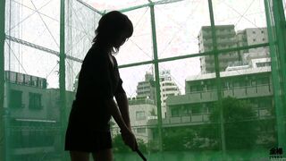 Japanese Golf Wife Swinging At Range And Sex At Hotel