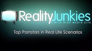 Reality Junkies - Blonde Firefighter Milks That Firehose