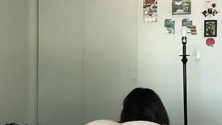 Petite Brunette Shaking Her Cute Ass