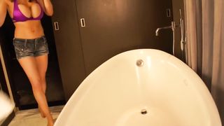 Mom Catches You Jerking Off In Bathtub