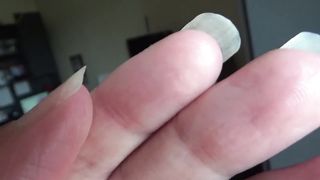 Girl Sloppy Thumb Sucking Blowjob Simulation Orgasm Hot Erotic Asmr Saliva Fetish