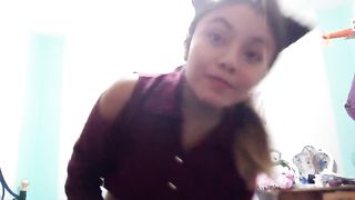 Nekogirl Sends Me Video Playing With Her Ass