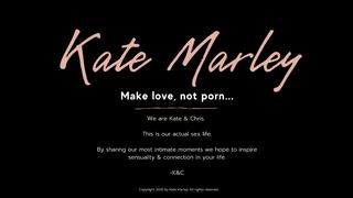 Real Couple's Intimate & Relaxing Lovemaking - Kate Marley