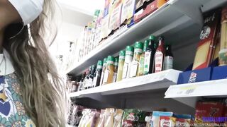 Public Nudity In A Supermarket! Isabellamout Likes The Most Risky Things