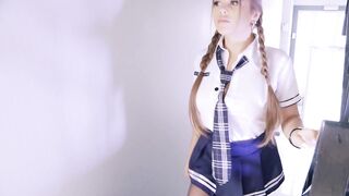 Pornoacademie - Clea Gaultier Naughty French Schoolgirl Anal Threesome With Bbc - Letsdoeit