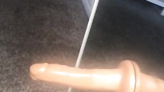 Ebony Babe Suck & Slob Pov