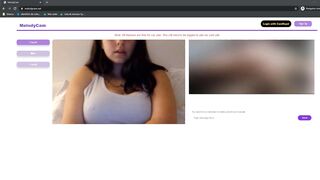 Omegle Girl Show Her Piercing Nipples