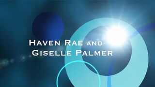 Haven Rae & Giselle Palmer Eat Sperm