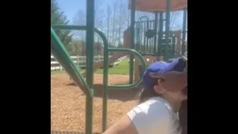 Young College Latina Slut Skipping Class To Suck A Bbc In The Park