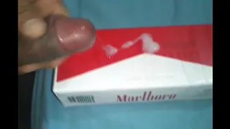 I Cum On A 10-Pack Marlboro Carton