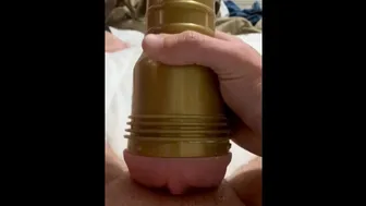 Pocket Pussy Draining A Thick Dick