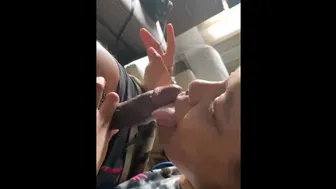 Goofy Lightskin Cougar Love Sucking Dick