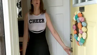 Redhead Cheerleader Fucks Her Brother's Football Coach