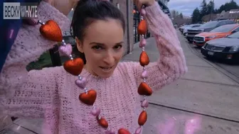 Wierd ❤️ Heart ❤️ Necklace Makes Any Girl Your Cum Dump Date #1