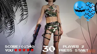 Counter-Strike Gamer Cums From Huge Dildo. Happy Halloween Kittens