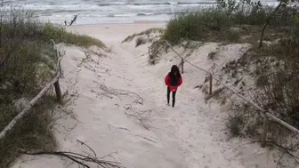 After Breakfast She Deserves A Massage Until Her Juice Comes. Holiday Baltic Sea Poland