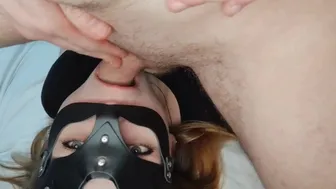 Fuck Deep In The Throat! Homemade Blowjob Close-Up