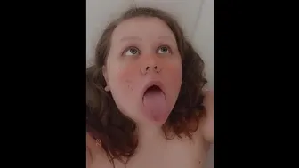 Bathing On Your Cum