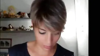 Very Beautiful Short Hair Girl