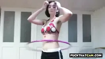 Hairy Armpits Hula Hoop