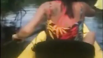 Asian Blowjob & Cumshot On A Kayak