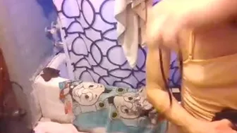 Bong Ripping Blonde In Panties