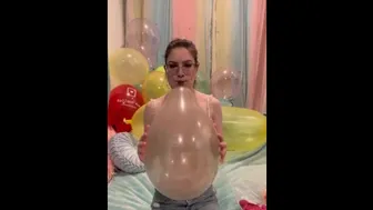 Blowing Up Belbal Crystal Soap Balloons! (Nonpop)