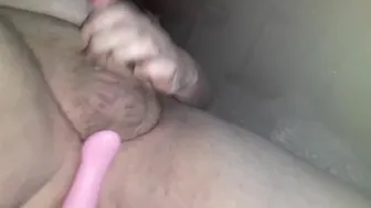 #121 Jacking While She Puts Dildo Up My Ass