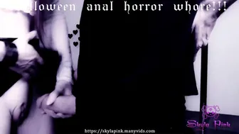 Anal Horror Whore Halloween Buttslut Skyla Pink