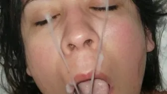 Both Eyes Facial Surprise! Stepmom Tries Wax, Worships & Cums On My Bwc