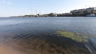 Naked Exhibitionist Missmotivated Bathes In The River