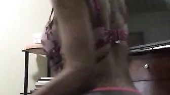 Brown Bitch Jiggling Ass