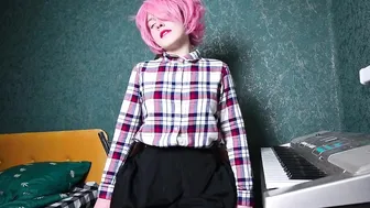 Mina Ashido Shows You Her Pink Titties, Pussy And Lets You Stretch Her Tigh