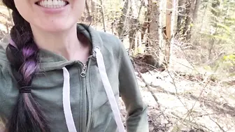 Hiker Earns Her Protein