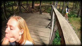 Wife Films Her Blonde Friend Sucks Me Off Outdoors - Sharing Is Caring