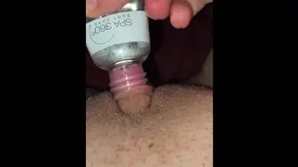 Horny And Desperate Girl Uses A Bottle To Suck Clit