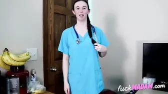 Girlfriend Cosplays As A Nurse… Gives 'Exam