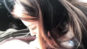 Ihren Ersten Blowjob Gab Sie Im Auto